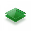Sheet PMMA G green 14000 transparant 3050x2030x3 mm